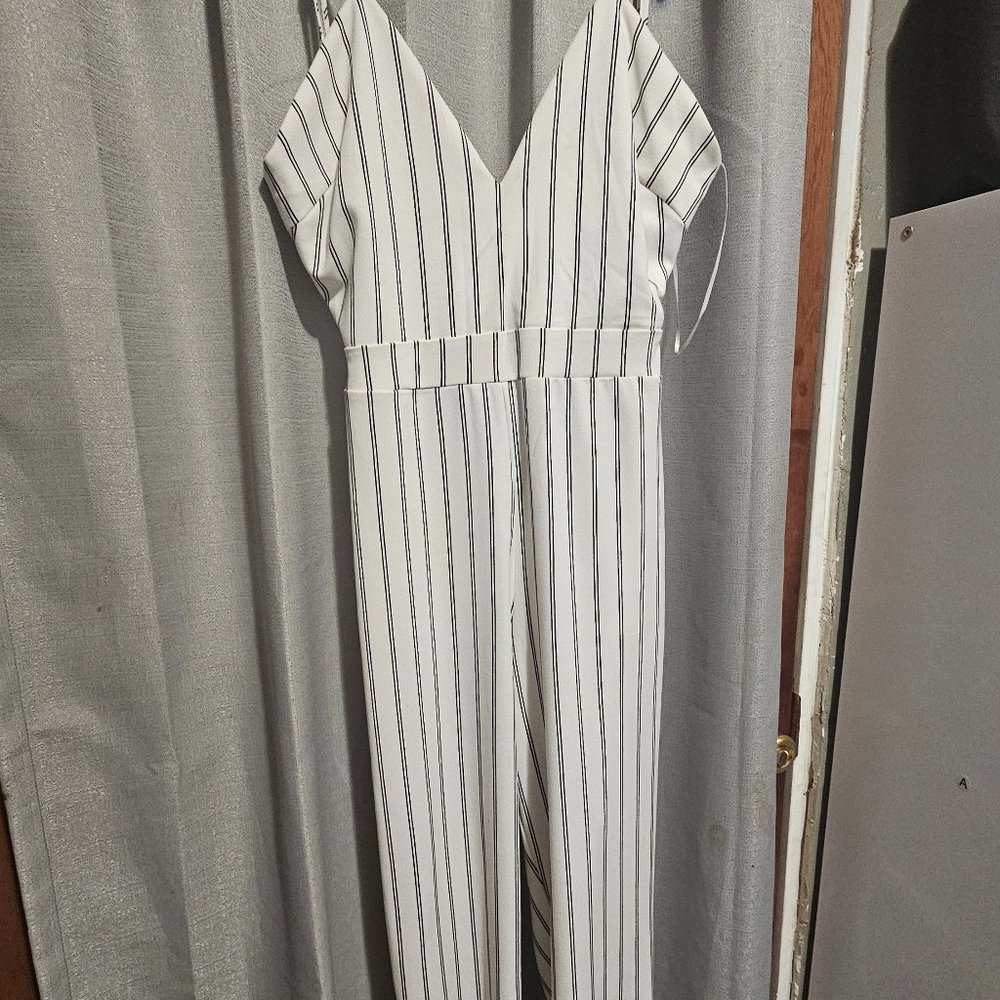 White jumpsuit